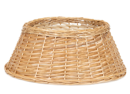 Kerstboomrand | Kerstboomhouder | Kerstboomstandaard | Rieten | 58 Cm | Lichtbruin