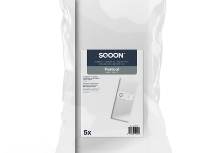 SQOON® Stofzuigerzakken - Geschikt voor Festool MINI / MIDI 2 (vanaf 2018)
