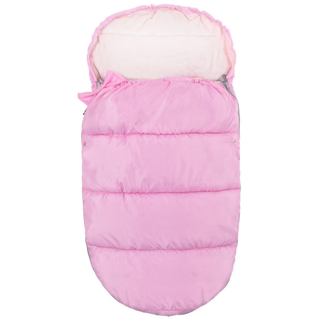 Voetenzak | Voetenzak Kinderwagen | Voetenzak Buggy | 90 cm | Roze