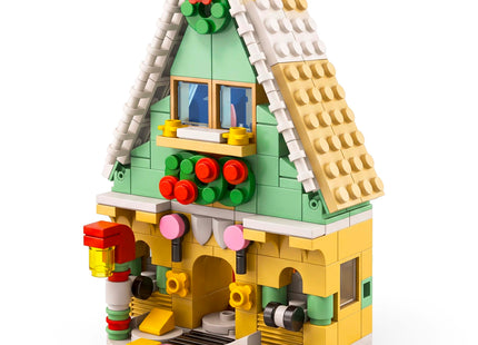 Springos® Adventskalender met Bouwblokken – 24 Kerst Bouwsets – 1000 Onderdelen – 4 Grote Kerstfiguren