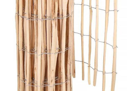 Schapenhek - Tuinhek - Hazelaarhout - 500x120 cm - Paalafstand - 3-5 cm - Bruin