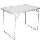 Campingtafel - Vouwtafel - Inklapbaar - Opvouwbaar - 70 x 50 x 60 - Wit