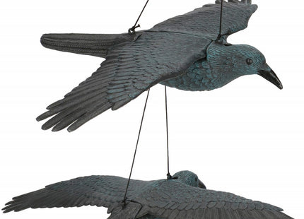 Duivenverjager | Raaf | 83 x 45 x 10 cm | Zwart