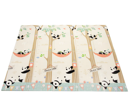 Speelmat | Speelmat Foam | Inklapbaar | 200 x 180 cm | Panda