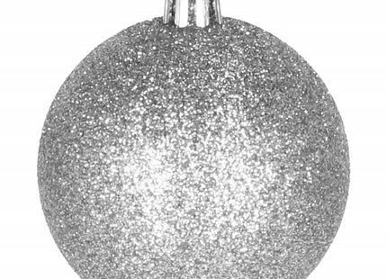 Kerstballen & Piek  | 51 Stuks | Zilver