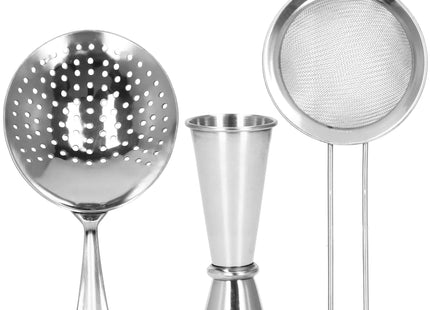 Cocktail Set | 14-Delige Cocktail Shaker Set | RVS | Zilverkleurig