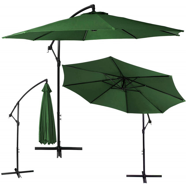 Parasol | Parasols | Kantelbaar | Waterafstotend | Groen | 300 cm