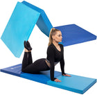Fitnessmat | 3 Delig | 180 x 60 x 5.5 cm | Blauw