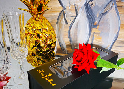 Eeuwige Roos - Geschenkdoos - Geschenkbloem - Liefde - Valentijnsdag - 27 cm