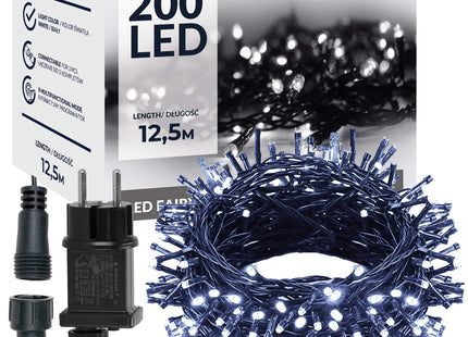 Kerstverlichting | 10 m | 200 LED | Koel Wit