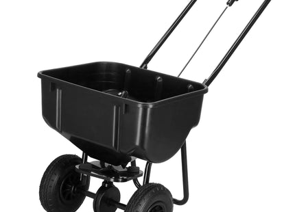 Strooiwagen | Tuin | Mest | Zwart | 25 kg