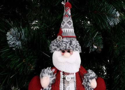 Kerstversiering | Kerstdecoratie voor binnen | Kersthanger | Kerstman | 15cm | 1 stuk