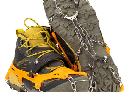 Sneeuwgripzolen Voor Wandelschoenen - Spikes voor Schoenen - Anti Slip - Oranje- 40-45