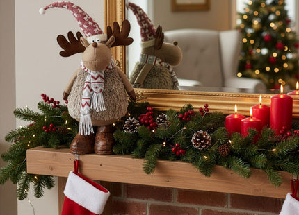 Kerst Rendier | 1 Stuk | Verstelbaar In Hoogte | 73 cm