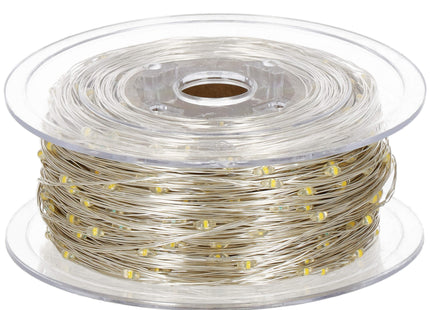 Kerstboomverlichting | Met 1000 LED Lampjes | Draden | Warm Wit | Zwart