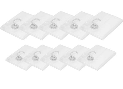 Vacuümzakken Set | Opbergzakken Kleding | Herbruikbaar | 10 stuks | 2 maten | Transparant | Inclusief Pomp