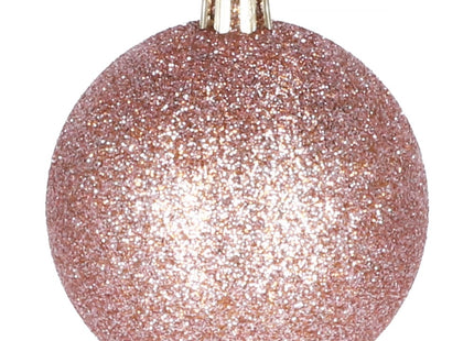 Kerstballen | 101 Stuks | Rosé/Roze/Goud/Bruin Tinten