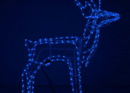 Rendier | 216 LED Lampjes | Blauw