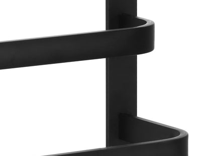 Handdoekrek | Handdoekrek Badkamer | 49 cm | Zwart