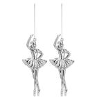 Kersthanger | Kerstboomhanger | Ballerina |  2 Stuks | 14 cm