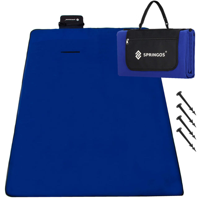 Picknickkleed | Picknickdeken | Buitenkleed | Picknick | 200 x 200 cm | Blauw