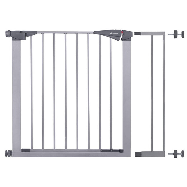 Traphekje | 93 - 98 cm | Traphek | Veiligheidshekje | Metaal/Kunststof | Grijs
