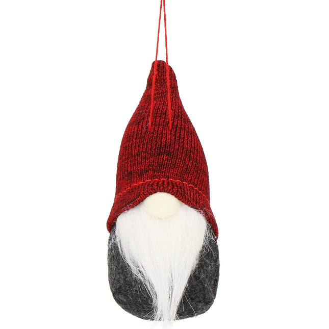 Kerstversiering | Kerstdecoratie voor binnen | Kersthanger | Kerstkabouter | Witte Baard | 1 stuk