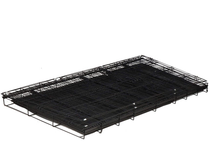 Hondenbench | Bench | Hond / Kat | 130 x 61 x 70 cm | Zwart