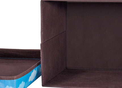 Speelgoedkist | Opbergbox | Kinderkamer | 30 x 48 x 29 cm | Multicolor