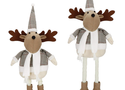 Kerst Rendier | 1 Stuk | Verstelbaar In Hoogte | 50 -67 cm