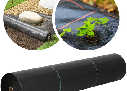 Worteldoek - Anti -Onkruid - Beschermfolie - 70g - 1,6X10 M - Zwart