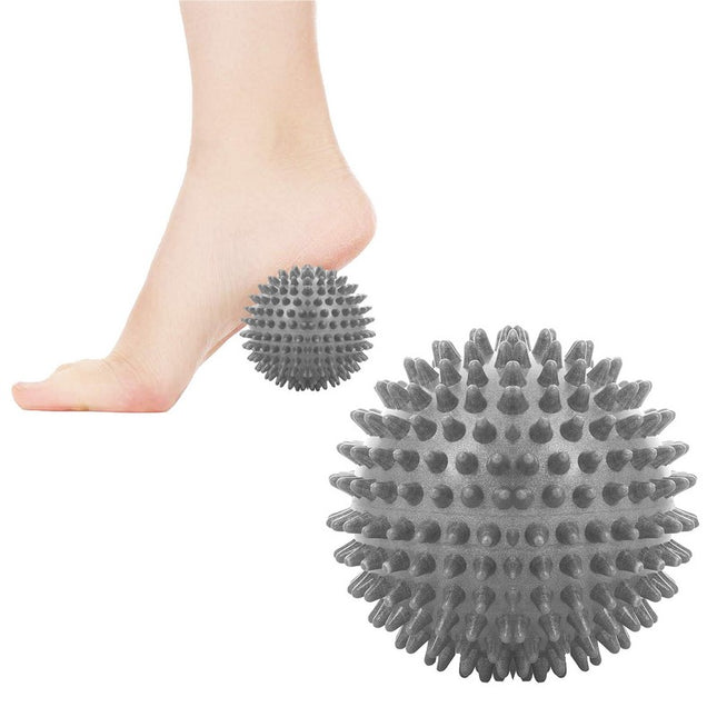 Massage Bal | Triggerpoint Bal | Fitnessmaterialen | Grijs | 9.5 cm