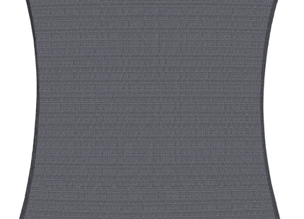 Schaduwdoek | Zonnezeil | Vierkant | 4 x 4 m | 90% Schaduw | Donker Grijs