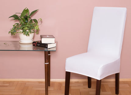 Stoelhoes - Voor Eetkamerstoelen - Met Stretch - Wit