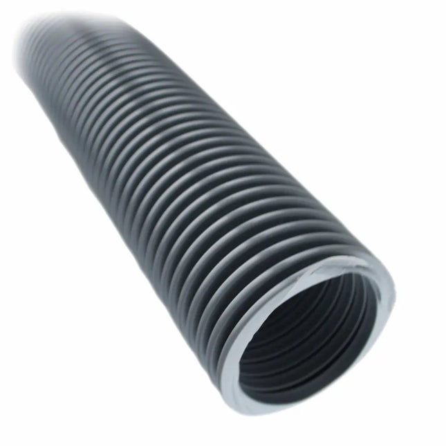 SQOON® Stofzuigerslang op rol – 32 mm x 20 m – Zware kwaliteit – Zilver