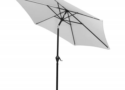 Parasol | Parasols | Kantelbaar | Met Ventilatie | Grijs | 250 cm