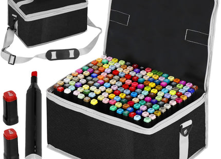 Twinmarkers | Alcohol Markers | Stiften Voor Volwassenen | 168 Stuks | Multicolor