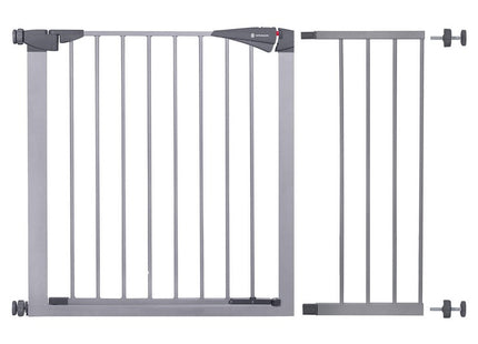 Traphekje | 107 - 112 cm | Traphek | Veiligheidshekje | Metaal/Kunststof | Grijs