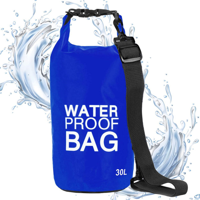 Drybag | Waterdichte Tas | 30 Liter | Blauw