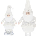 Kerstkabouter | 1 Stuk | Verstelbaar In Hoogte | Wit| 62-90 cm