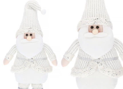 Kerstkabouter | 1 Stuk | Verstelbaar In Hoogte | Wit| 62-90 cm