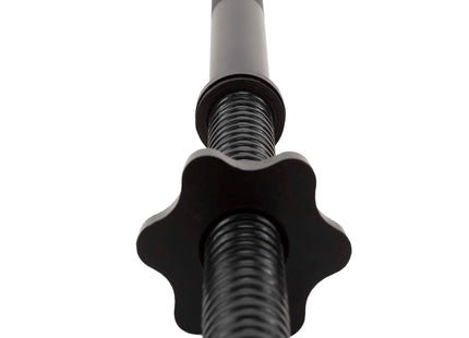 Actiget® Halterstang | Barbell |Staal | 120 cm | 25 mm | 2 Klemmen | Zwart