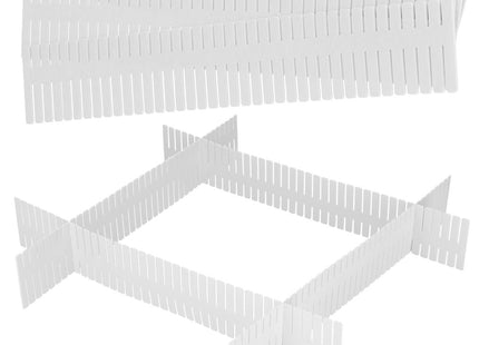 Ladeverdeler | Lade Organizer | 46 x 7 x 1.5 cm | Wit