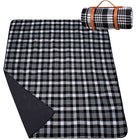 Picknickkleed | Picknickdeken | Buitenkleed | Picknick | 200 x 200 cm | Zwart/Wit