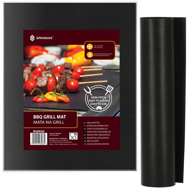 BBQ Mat | 1 Stuk | Herbruikbaar | 40 x 50 cm