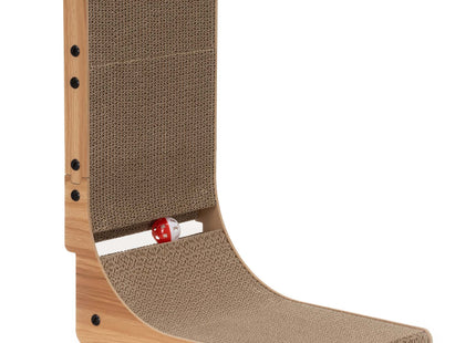 Krabpaal - Voor Katten - Meubelbescherming - Met Bel - Kattenkruid - 50 cm - Bruin