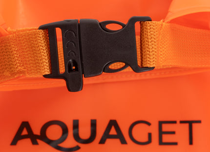 Zwemboei - Voor Openwaterzwemmen - Zwemveiligheidsboei - Incl. drybag /Saferswimmer/Safe swimmer/ 35 Liter / Reddingsfluitje - Oranje