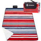 Picknickkleed | Picknickdeken | Buitenkleed | Picknick | 200 x 160 cm | Blauw/Wit/Rood