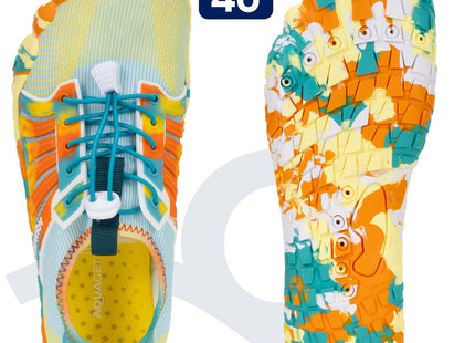 Waterschoenen - AQUA Shoes - Sneldrogend - Rubber - Unisex - Meerkleurig - Maat 40