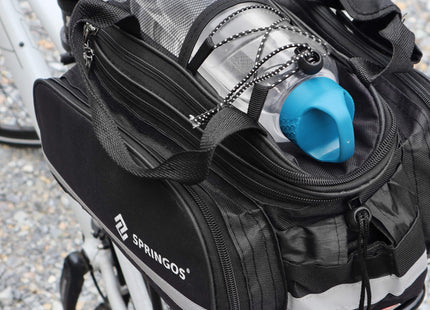 Fietstas - Bagagedrager - Polyester - Polyurethaan - 8 L - Zwart